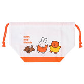 MIFFY and FRIENDS 午餐抽繩 便當袋 日本製造 入園入學